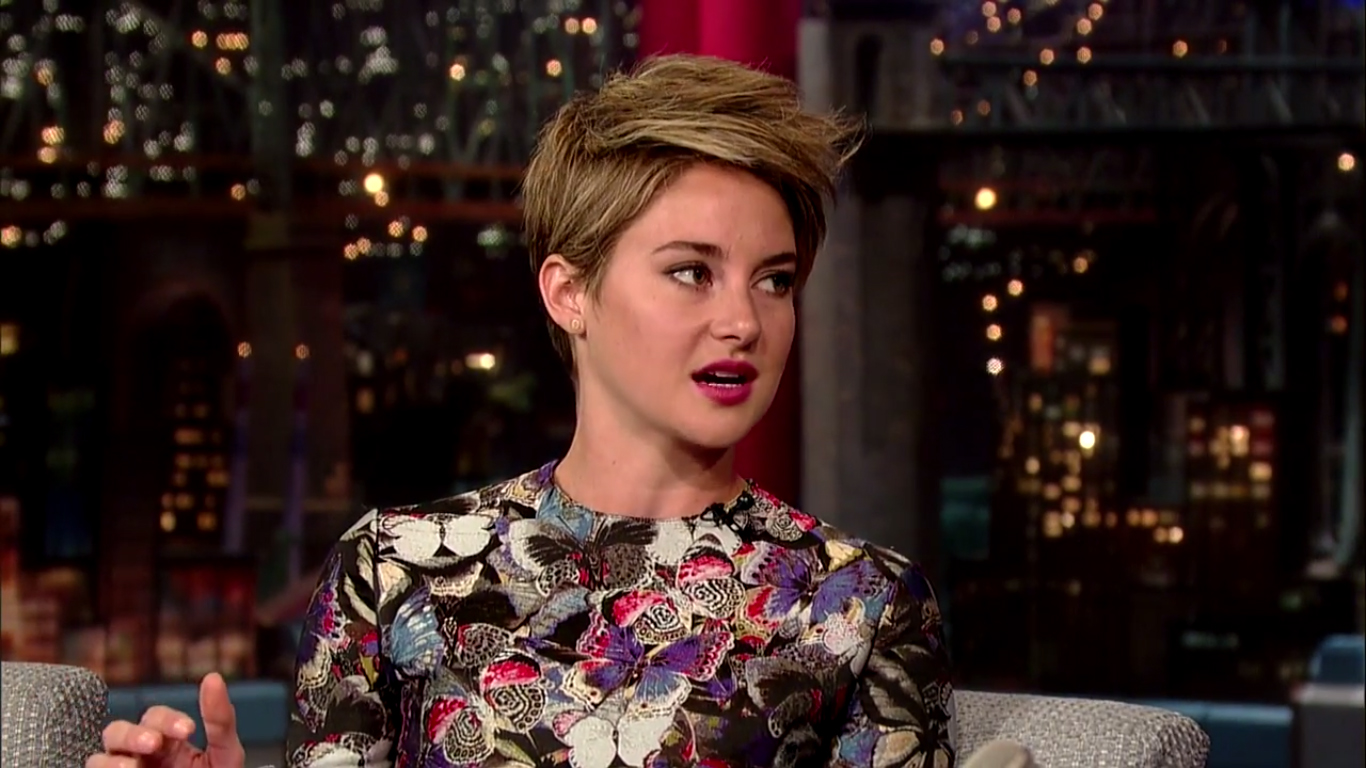 Shailene Woodley Blonde Insurgent 