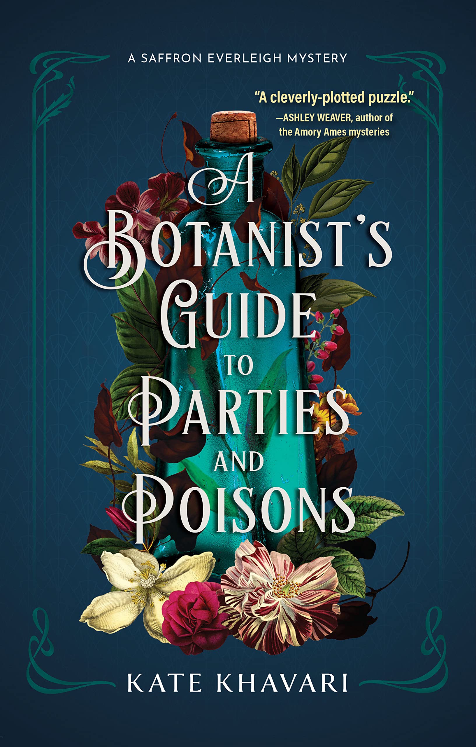 cover to kate khavari's 'A botanist's guide to parties and poisons'