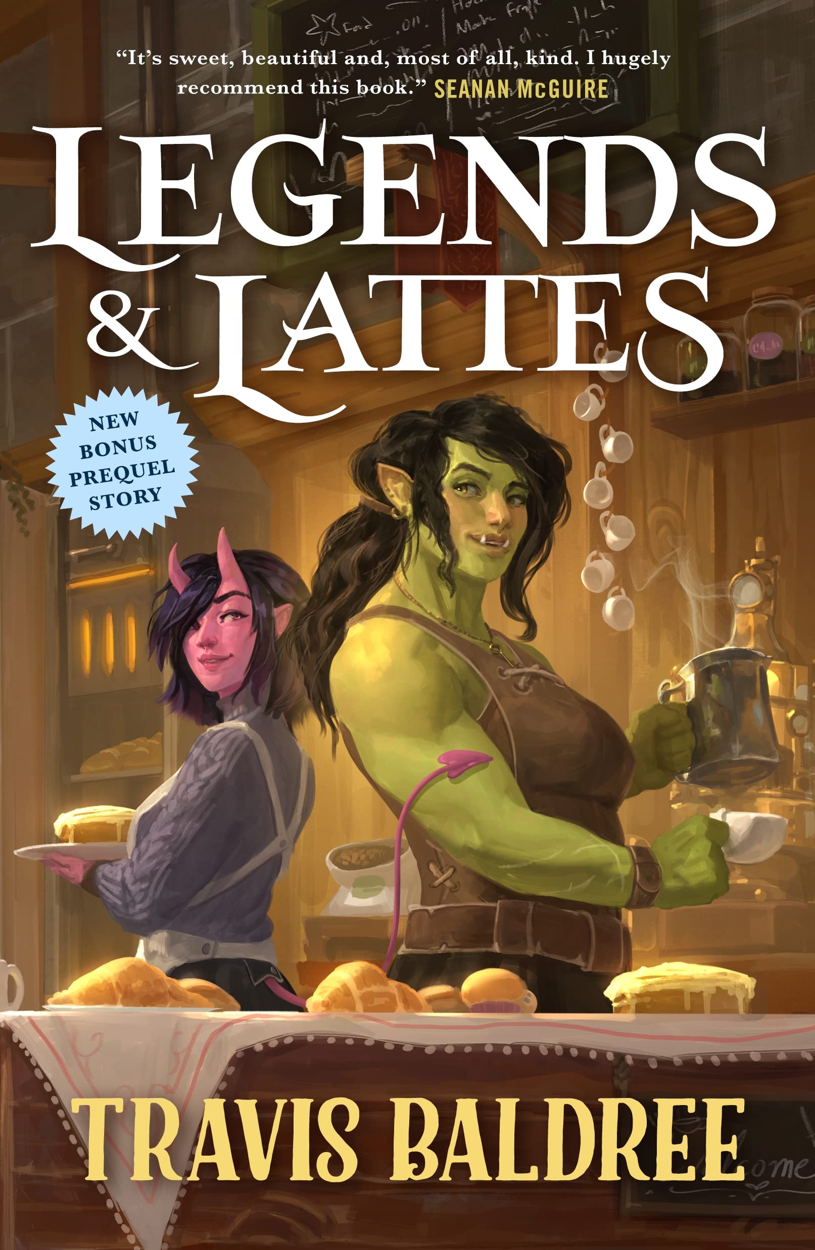Cover for Travis Baldree's 'Legends and Lattes'